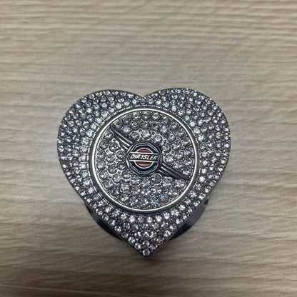 2025-ös kiárusítás🔥Gyémánttal kirakott egygombos indító védőtok