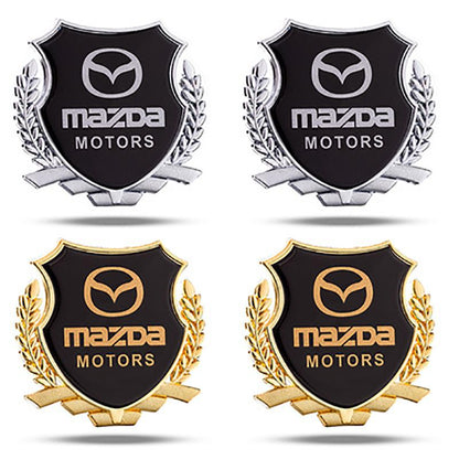 ✨3D autó fém karosszéria matrica✨2 db✨