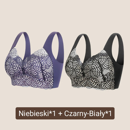 ✨Vásároljon 1 és kap 1 ingyen - 💟Crowned melltartók extra méretűek