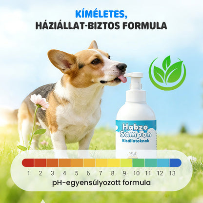 🐱 Gyengéd, Növényi Alapú Dezodoráló Hab Háziállatoknak
