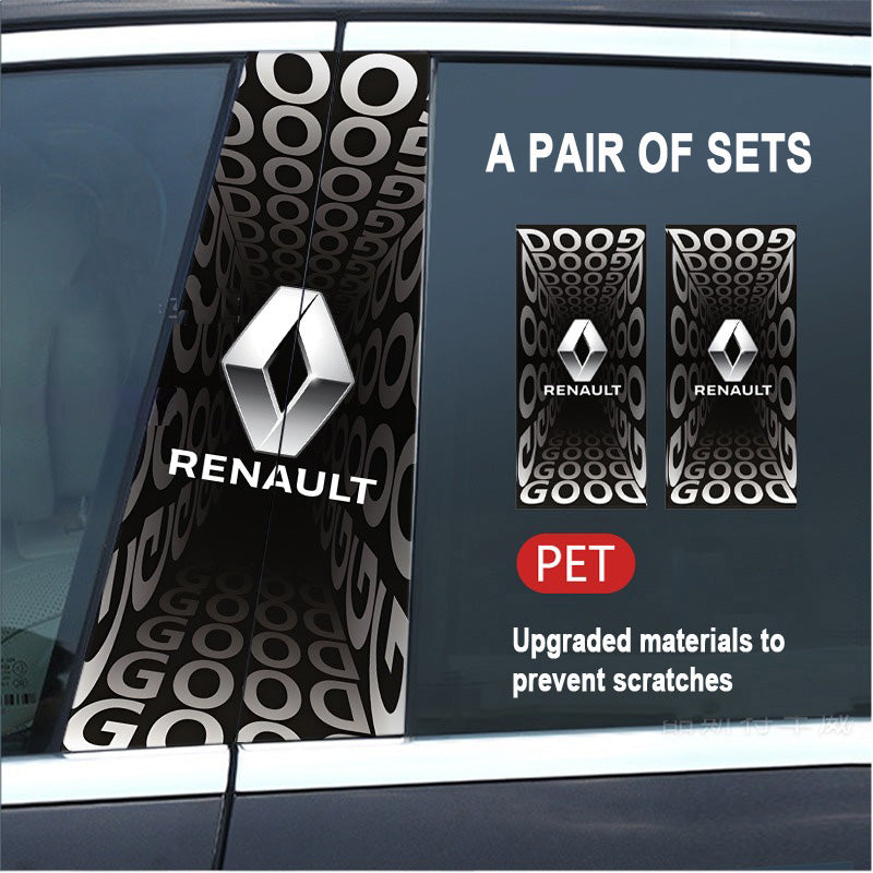 🔥Kiárusítás🔥2025-ös autó kreatív B-oszlop módosító HD védőfólia (2 db)