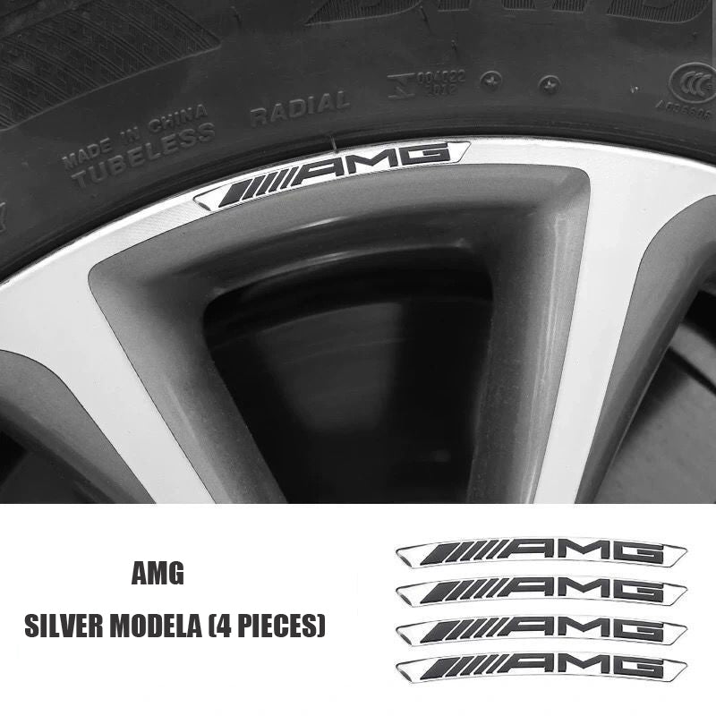 Forró akció ✨50% kedvezmény ✨3D személyiség fém kerékmatrica (4 db)