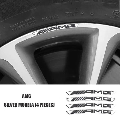 Forró akció ✨50% kedvezmény ✨3D személyiség fém kerékmatrica (4 db)