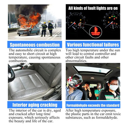 Autó napellenző, szélvédő hővédő