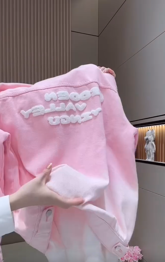 🎨Kényelmes női kapucnis Gradient farmerdzseki