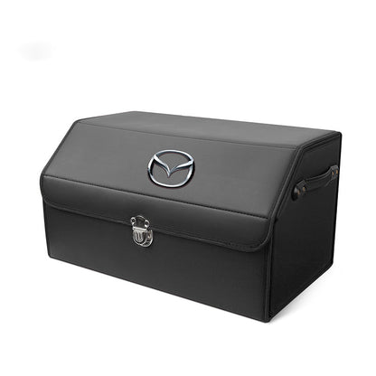 Bőr tárolórekesz az autó csomagtartójába