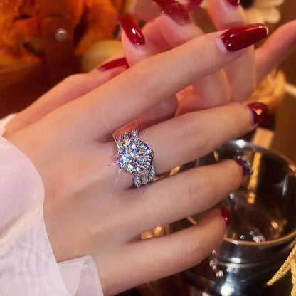 💖(AZ AKCIÓ UTOLSÓ NAPJA - 80% KEDVEZMÉNY) Magnetology Moissanite DIYSTARTM gyémántgyűrű 💍