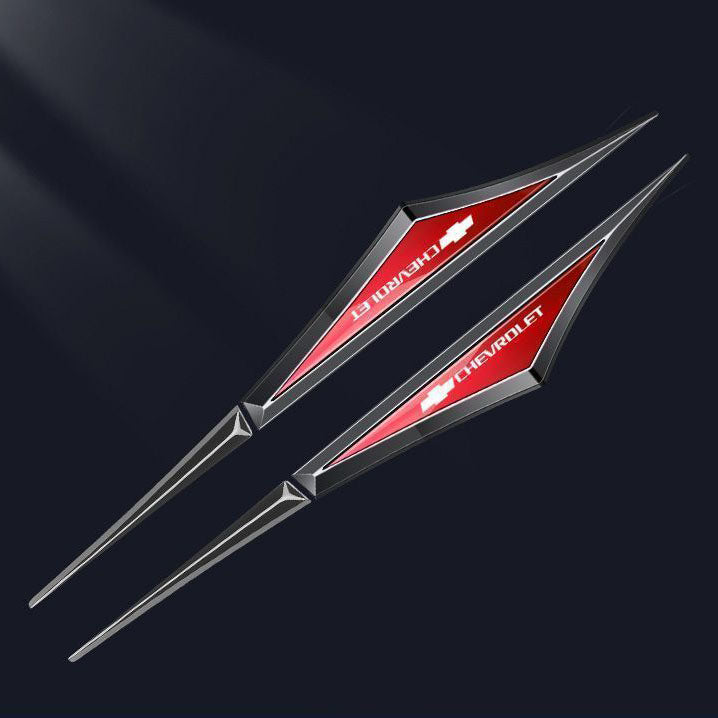 Kreatív horganyzott fém autómatricák✨2 db✨