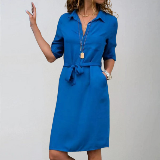 Lezser térdig érő ingruha