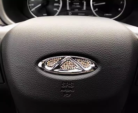 Kristály kormánykerék matrica