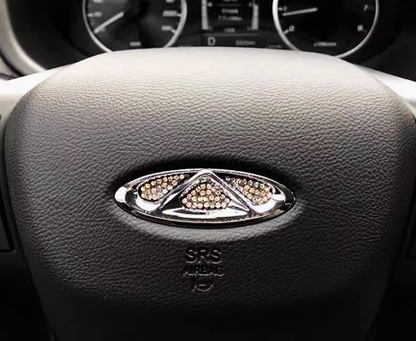 Kristály kormánykerék matrica