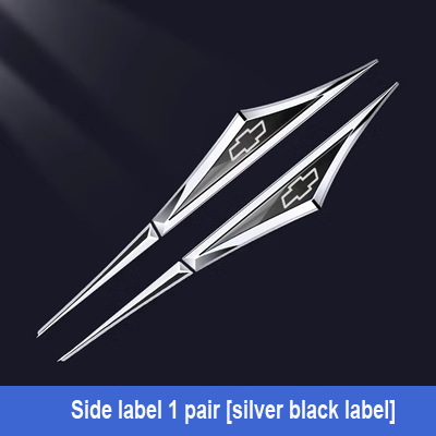 Kreatív horganyzott fém autómatricák✨2 db✨