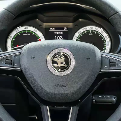 Kristály kormánykerék matrica