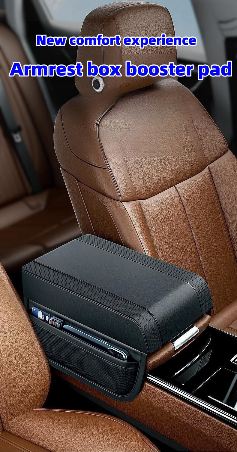 🔥Autós kartámasz huzat, magasító párna (tárolós változat)