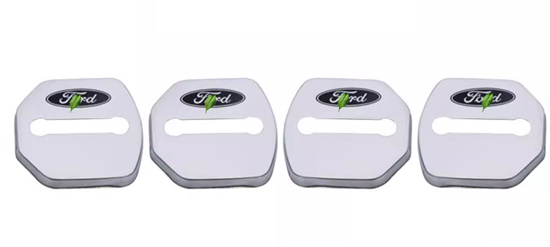 Forró Akció ✨50% Kedvezmény ✨Rozsdamentes Acél Korróziógátló Autó Ajtózár Védőburkolat 🔥4 db 🔥