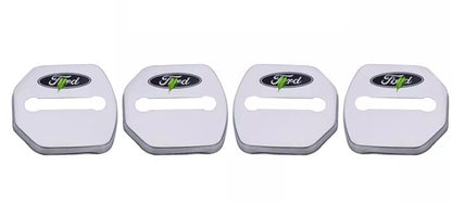 Forró Akció ✨50% Kedvezmény ✨Rozsdamentes Acél Korróziógátló Autó Ajtózár Védőburkolat 🔥4 db 🔥