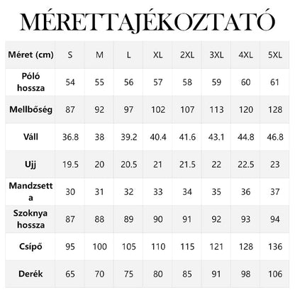 💥Női V-nyakú póló és midi szoknya szett👗