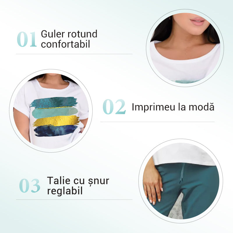 💥🍃 Sikkes, lezser kétrészes szett - Kényelmes és stílusos ✨