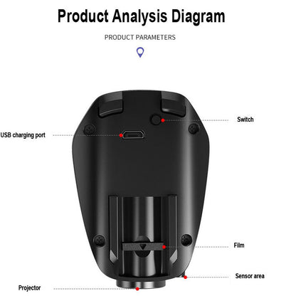 Forró akció ✨50% kedvezmény ✨5D intelligens LED üdvözlőlámpák érzékelővel