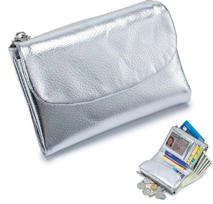 🔥⏰Unisex RFID kavicsos pénztárca valódi bőrből🔥