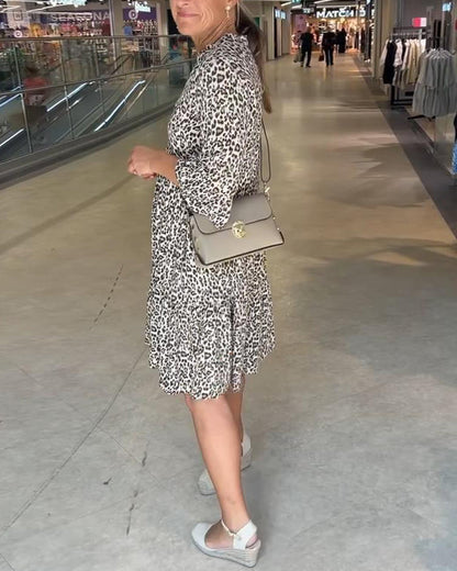 Leopárdmintás ruha