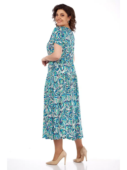 🔥Legjobb akció🔥🌺Nyári sifon ruha mintával👗