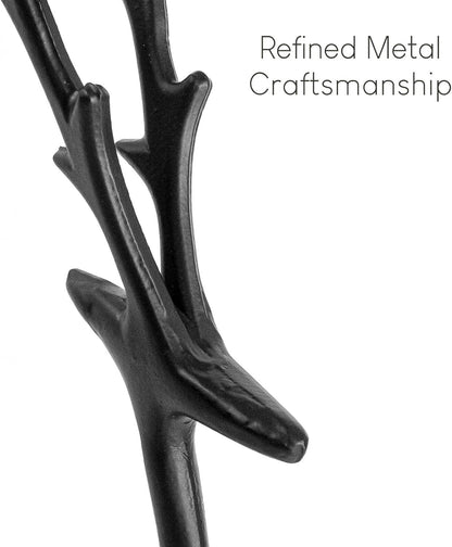 🎅Karácsonyi bestseller 🦌 Fekete rénszarvas figura, karácsonyi dekoráció