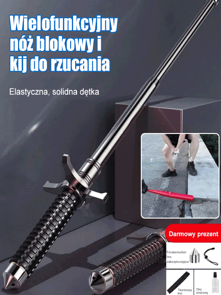 Multifunkcionális teleszkópos bot - szabadtéri hegymászáshoz