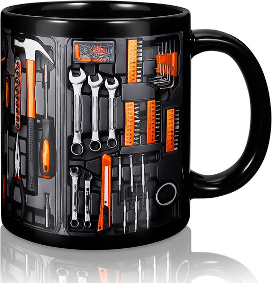 ⚡CYBER HÉTFŐI AKCIÓ🔧⚡Mechanikus Szerszámosláda Bögre🍵