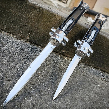 (🔥Utolsó napi akció - 50% kedvezmény) Klasszikus Gentleman olasz OTF kés