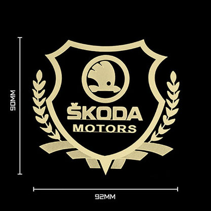 ✨3D autó fém karosszéria matrica✨2 db✨