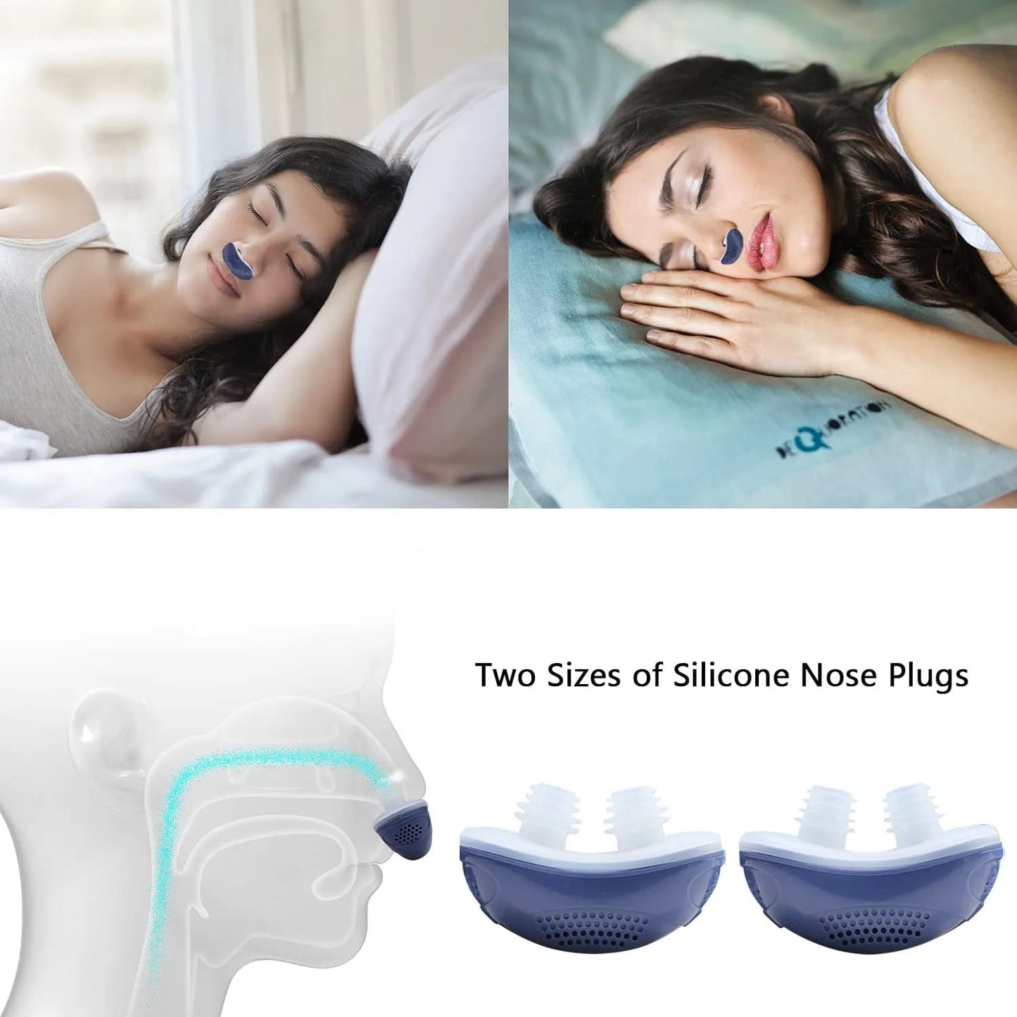Új mini CPAP készülék tömlő és maszk nélkül, horkolásgátló lélegeztetőgéppel