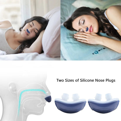 Új mini CPAP készülék tömlő és maszk nélkül, horkolásgátló lélegeztetőgéppel