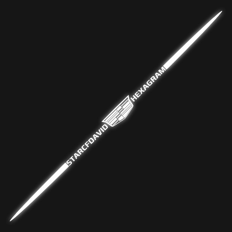 3D színes lézerfényvisszaverő autómatricák 4 db