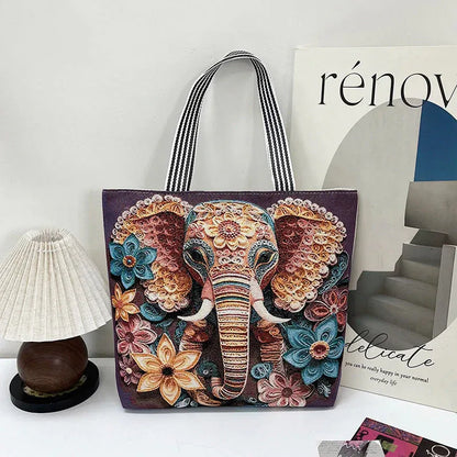 Vintage, mindennapi vászontáska