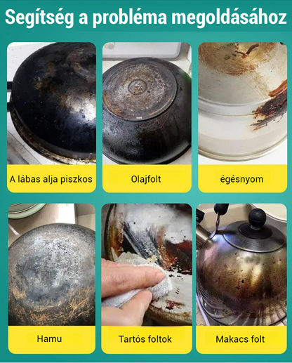 Távolítsa el a fekete gélt a pot aljáról