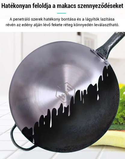 Távolítsa el a fekete gélt a pot aljáról