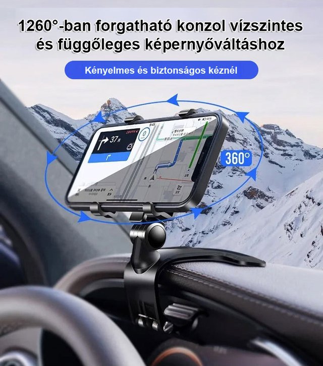 【Frissített legújabb modell】Autós telefontartó