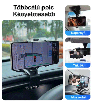 【Frissített legújabb modell】Autós telefontartó