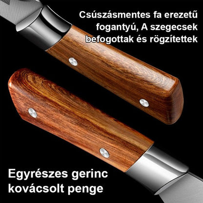 Egy vágás a csontból! Német éles kés könnyen eltávolítja a csontokat.