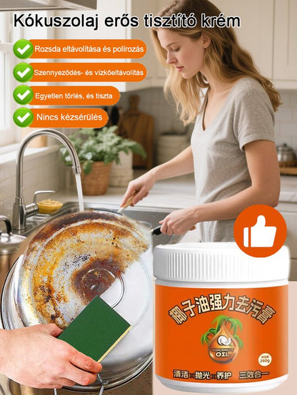 Sima és fényes! [Kókuszolaj folteltávolító]