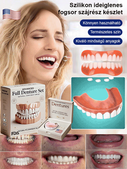 Szilikon Műfogsor Készlet