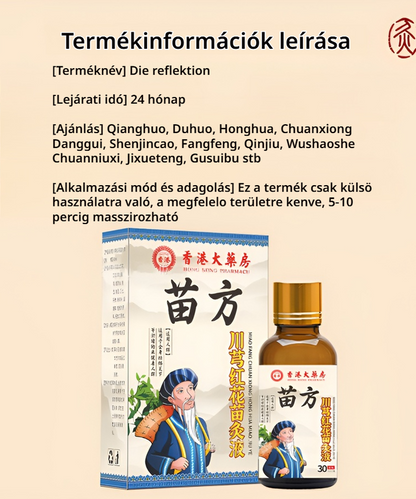 Chuanxiong és vörös virág külsőleges kezelő folyadék