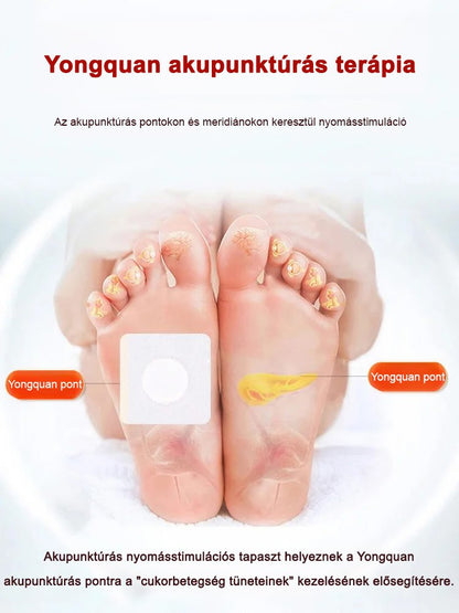 Vércukorszint-csökkentő akupunktúrás mágneses tapasz