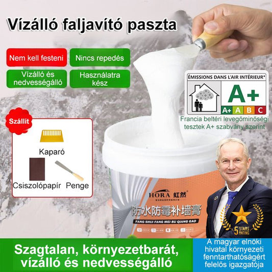 Régi fal új fal lesz: vízálló festékmentes faljavító krém