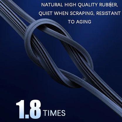 🌈 Csendes szénszálas, csont nélküli ablaktörlő lapátok - Tedd utazásod stílusossá, csendessé és kényelmessé!