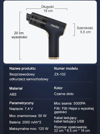 Amerykański odkurzacz bezprzewodowy Itutn opracowany przez badaczy