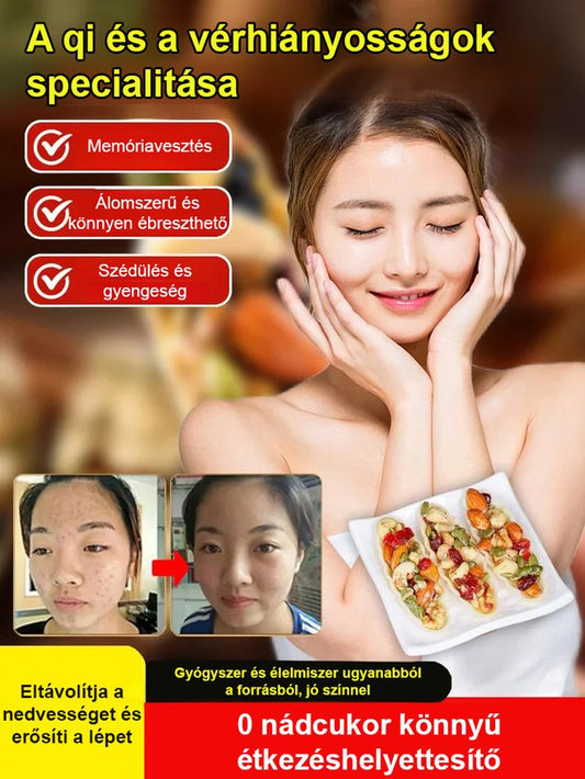 Astragalus és Codonopsis nyolc kincs dió hajó torta