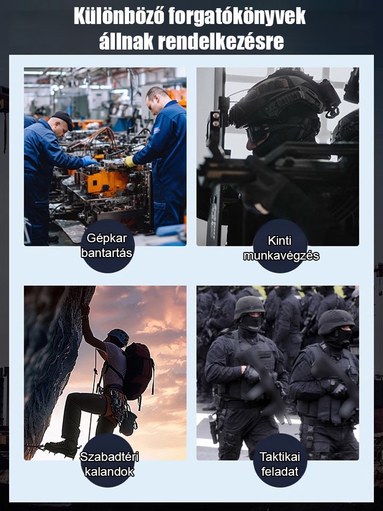 Vasverseny Mechanikus Páncél Pro Vágásálló Taktikai Kesztyű