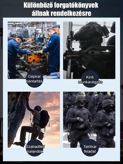 Vasverseny Mechanikus Páncél Pro Vágásálló Taktikai Kesztyű